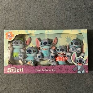 NEW Disney Stitch Plush Collector Set